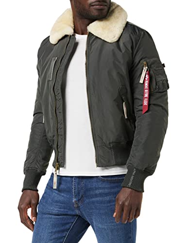 Alpha Industries Herren Jacke Jacke Injector III, Grau (Greyblack 136), Medium von ALPHA INDUSTRIES