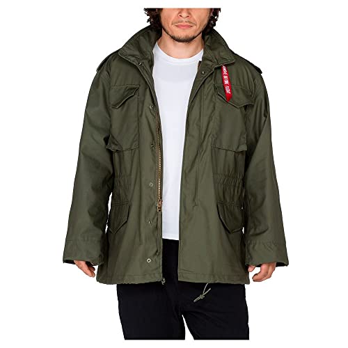 Alpha Industries Herren Jacke M 65, Grün (Olive 245), S von ALPHA INDUSTRIES