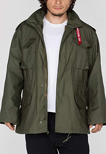 Alpha Industries Herren Jacke M 65, Grün (Olive 245), XL von ALPHA INDUSTRIES