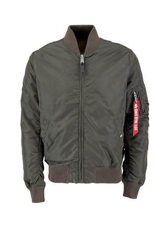 Alpha Industries Herren Jacke MA-1 TT, Grau (Rep.Grey 04), XXL von ALPHA INDUSTRIES