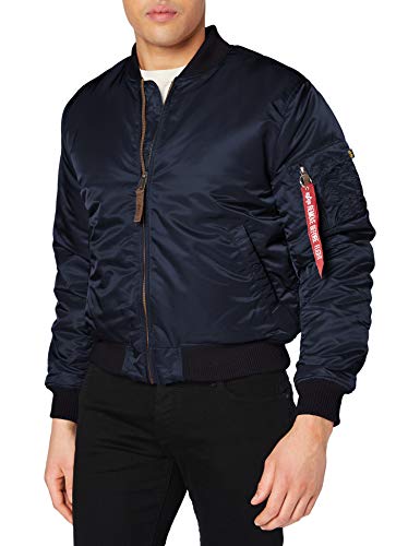 Alpha Industries Herren Jacke MA-1 VF 59, Blau (Rep.Blue 07), Large von ALPHA INDUSTRIES