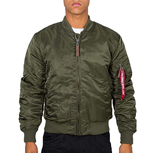 Alpha Industries Herren Jacke MA-1 VF 59, Grün (Dark Green 257), X-Large von Alpha Industries