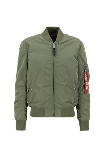 Alpha Industries Herren Jacke Ma-1 TT, Grün (Sage-Green 01), Medium von ALPHA INDUSTRIES