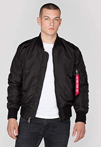 Alpha Industries Herren Jacke Ma-1 TT, Schwarz (Black 03), XX-Large von Alpha Industries
