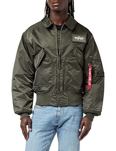 Alpha Industries Herren Jacken Cwu 45, Grau (Rep.Grey 04), X-Large von ALPHA INDUSTRIES