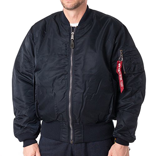 Alpha Industries Herren MA-1 Bomberjacke Jacke, Blau (rep.Blue 07), X-Large von ALPHA INDUSTRIES