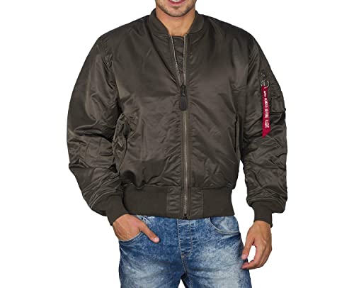 Alpha Industries Herren Jacken MA-1, Grau (Rep.Grey 04), X-Large von ALPHA INDUSTRIES