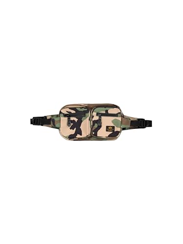 Alpha Industries Herren Label 1.5L Gürteltasche, Wdl Camo 65 von Alpha Industries