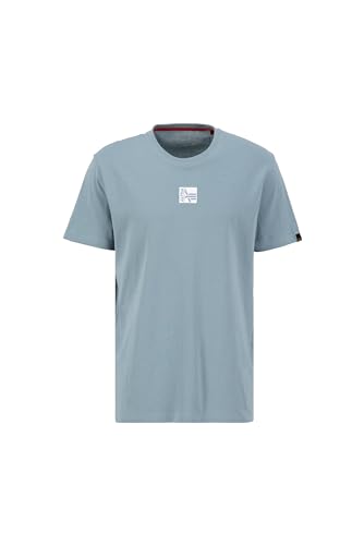 Alpha Industries Herren Label T-Shirt, 134-Graublau, L Alpha Industries Herren Label T-Shirt, 134-Graublau, L von ALPHA INDUSTRIES