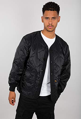 Alpha Industries Herren Liner Feldjacke, Black, L von Alpha Industries