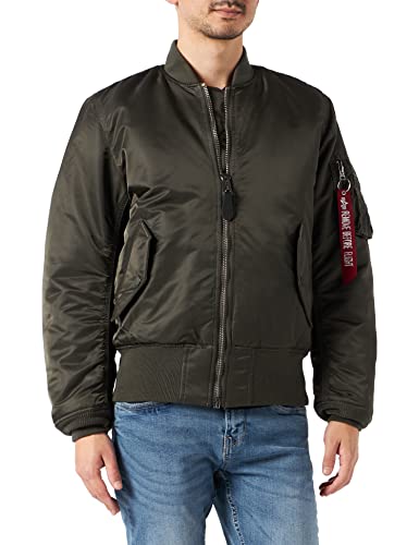 Alpha Industries Herren MA-1 Bomberjacke, Rep.Grey, 5 XL von ALPHA INDUSTRIES