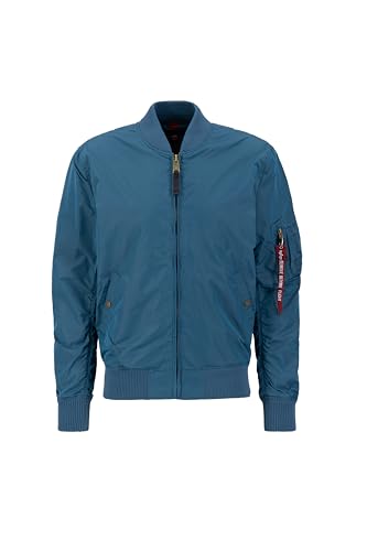 Alpha Industries Herren MA-1 TT Bomberjacke, Vintage Marine, L von ALPHA INDUSTRIES