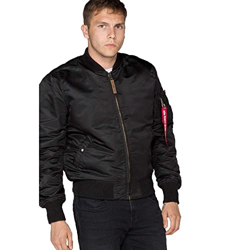 Alpha Industries Herren MA-1 VF 59 Bomberjacke, Black, XS von ALPHA INDUSTRIES