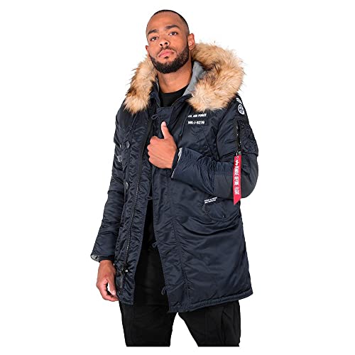 Alpha Industries Herren N3B Airborne Winterjacke, Rep.Blue, XXL Alpha Industries Herren N3B Airborne Winterjacke, Rep.Blue, XXL von ALPHA INDUSTRIES