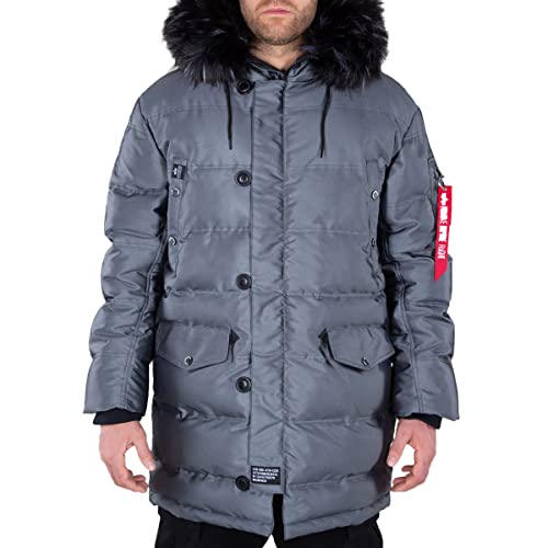 Alpha Industries Herren N3B Puffer FD Winterjacke, Titan, XXL von ALPHA INDUSTRIES