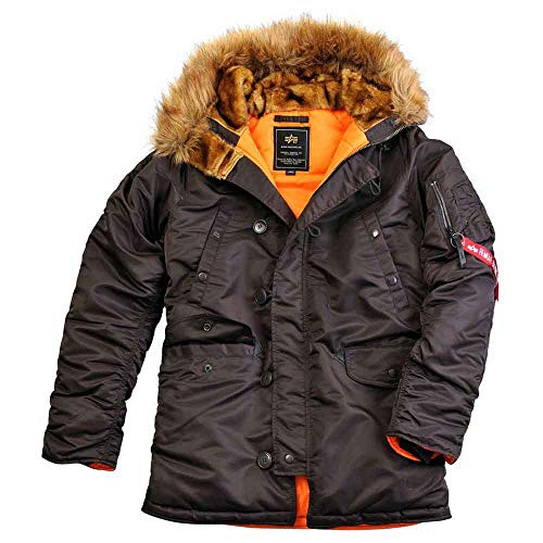 Alpha Industries Herren N3B VF 59 Damen Winterjacke, Deep Brown, XXL Alpha Industries Herren N3B VF 59 Damen Winterjacke, Deep Brown, XXL von ALPHA INDUSTRIES