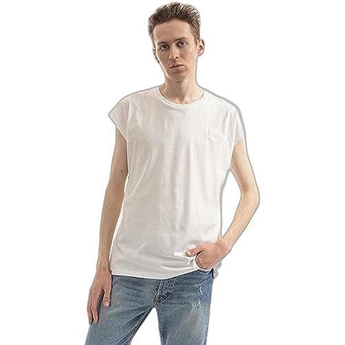 Alpha Industries Herren Organics Sleeveless T-Shirt, Organic White, L von ALPHA INDUSTRIES