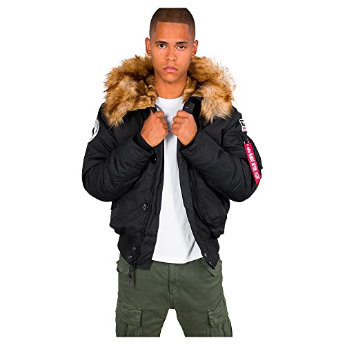 Alpha Industries Herren Polar Jacket SV Winterjacke Jacke, Schwarz (Black 03), XX-Large von ALPHA INDUSTRIES