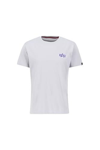 Alpha Industries Herren Puff Print Logo BP T, Pastel Grey, L Alpha Industries Herren Puff Print Logo BP T, Pastel Grey, L von ALPHA INDUSTRIES