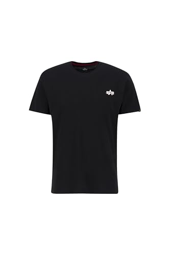 Alpha Industries Herren Signature Puff Print BP T, Black, XXL von ALPHA INDUSTRIES