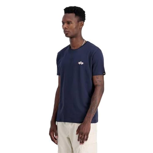 Alpha Industries Herren Signature Puff Print BP T, Rep.Blue, XL von Alpha Industries