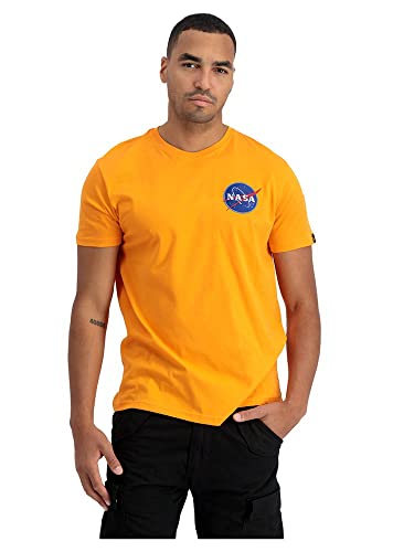 Alpha Industries Herren Space Shuttle T-Shirt, Alpha Orange, XL Alpha Industries Herren Space Shuttle T-Shirt, Alpha Orange, XL von ALPHA INDUSTRIES