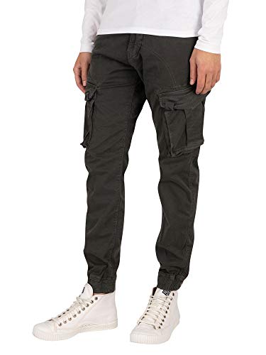 Alpha Industries Herren Spy Pant Freizeithose, Greyblack, 32 von Alpha Industries