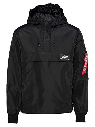 Alpha Industries Herren TT LW Anorak, Black, S von ALPHA INDUSTRIES