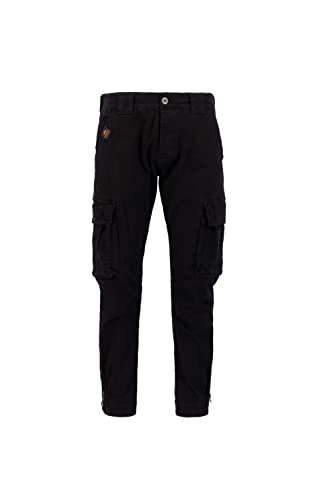 Alpha Industries Herren Task Force Pant Freizeithose, Black, 32W von Alpha Industries