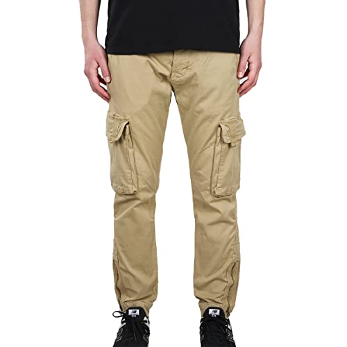 Alpha Industries Herren Task Force Pant Freizeithose, Sand, 28 W von ALPHA INDUSTRIES