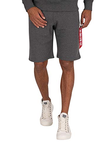 Alpha Industries Herren X-Fit Cargo Short Bermuda, Charcoal Heather, M von ALPHA INDUSTRIES