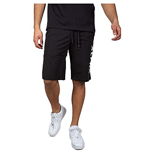 Alpha Industries Jersey Short für Herren Black von Alpha Industries