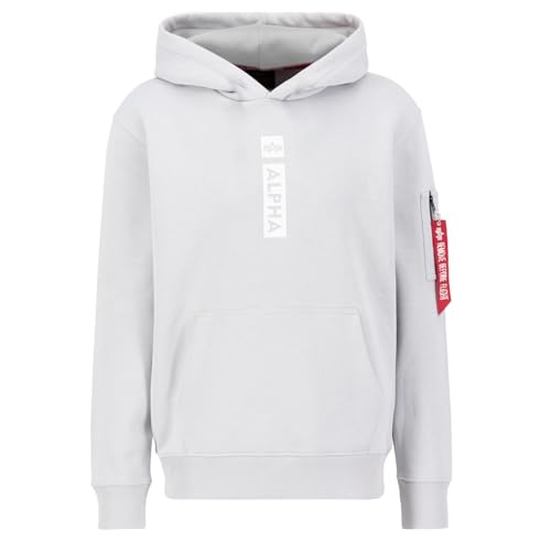 Alpha Industries PP Hoodie für Herren Pastel Grey Alpha Industries PP Hoodie für Herren Pastel Grey von ALPHA INDUSTRIES