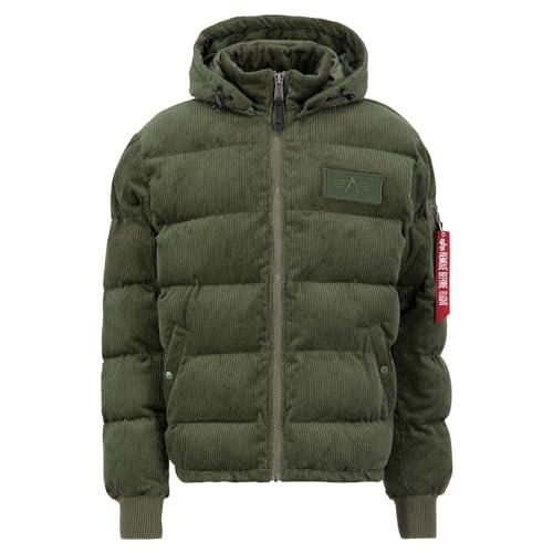 Alpha Industries Puffer Cord Winterjacke für Herren Sage-Green Alpha Industries Puffer Cord Winterjacke für Herren Sage-Green von ALPHA INDUSTRIES