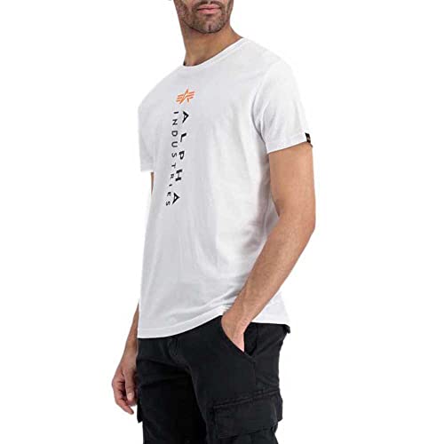 Alpha Industries R Print T T-Shirt für Herren White von ALPHA INDUSTRIES