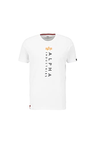 Alpha Industries R Print T T-Shirt für Herren White von ALPHA INDUSTRIES