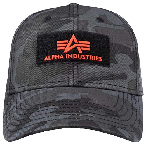 Alpha Industries Unisex Cap VLC II Basecap für Herren Hut, Black Camo, Talla Única von ALPHA INDUSTRIES