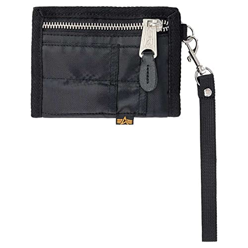 Alpha Industries Unisex-Erwachsene Utility Wallet Portemonnaie Reisezubehör-Brieftasche, Black von ALPHA INDUSTRIES
