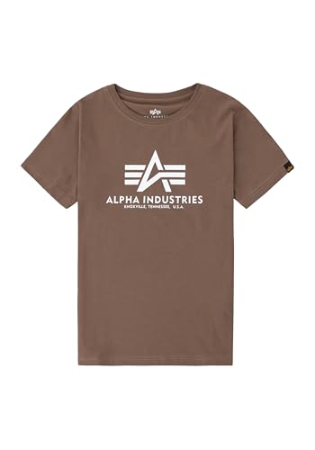 Alpha Industries Unisex Kinder Basic T, Taupe, 158/164 Alpha Industries Unisex Kinder Basic T, Taupe, 158/164 von ALPHA INDUSTRIES