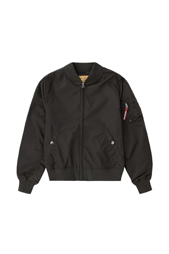 Alpha Industries Unisex Kinder MA-1 TT Kids/Teens Bomberjacke, Rep.Grey, X3/4 von Alpha Industries