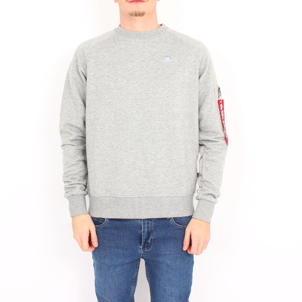 X-Fit Sweat Größe: XL Farbe: grau von ALPHA INDUSTRIES