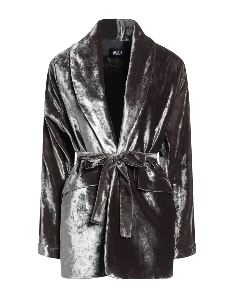 ALPHA STUDIO Jacke & Anorak Damen Grau von ALPHA STUDIO