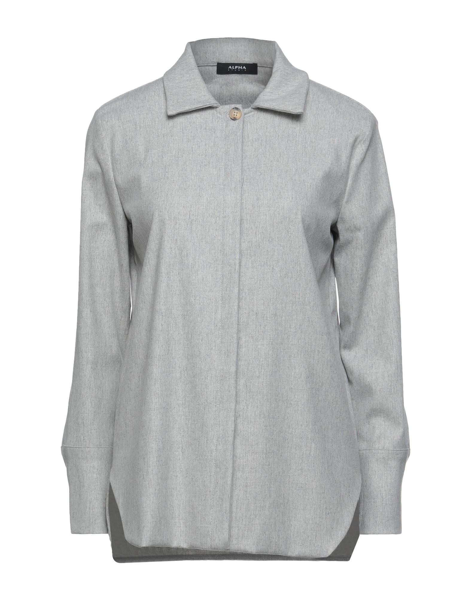ALPHA STUDIO Hemd Damen Hellgrau von ALPHA STUDIO