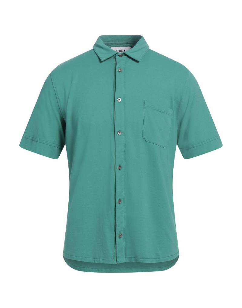ALPHA STUDIO Hemd Herren Grün von ALPHA STUDIO