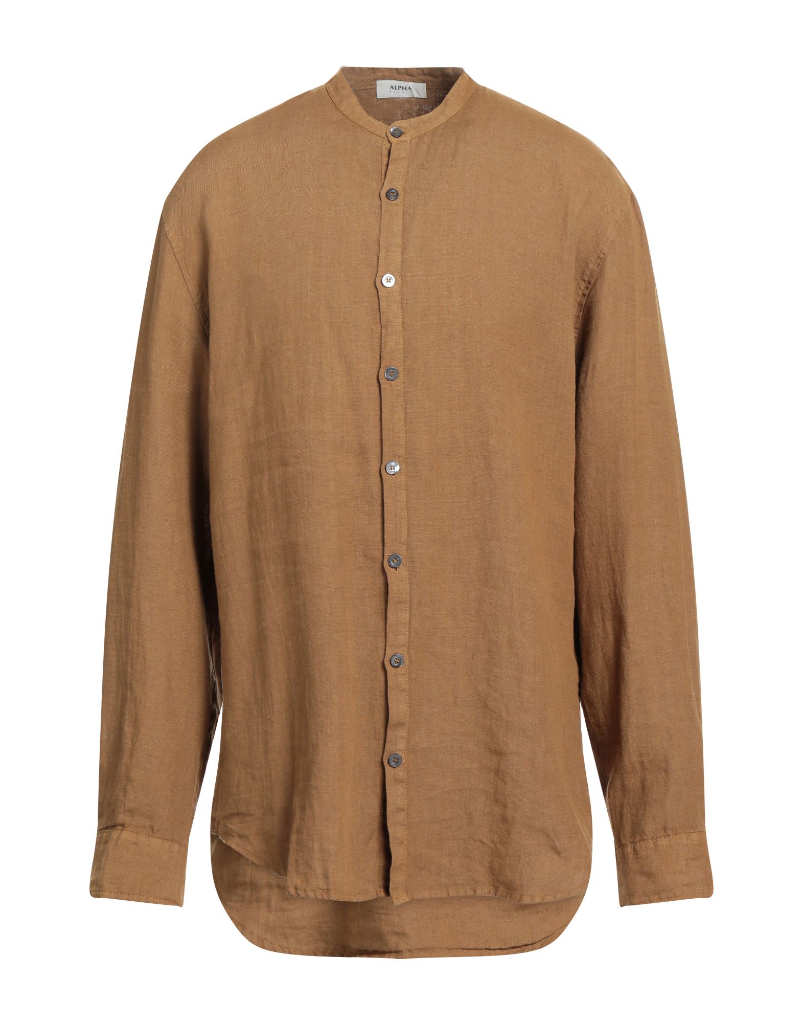 ALPHA STUDIO Hemd Herren Khaki von ALPHA STUDIO