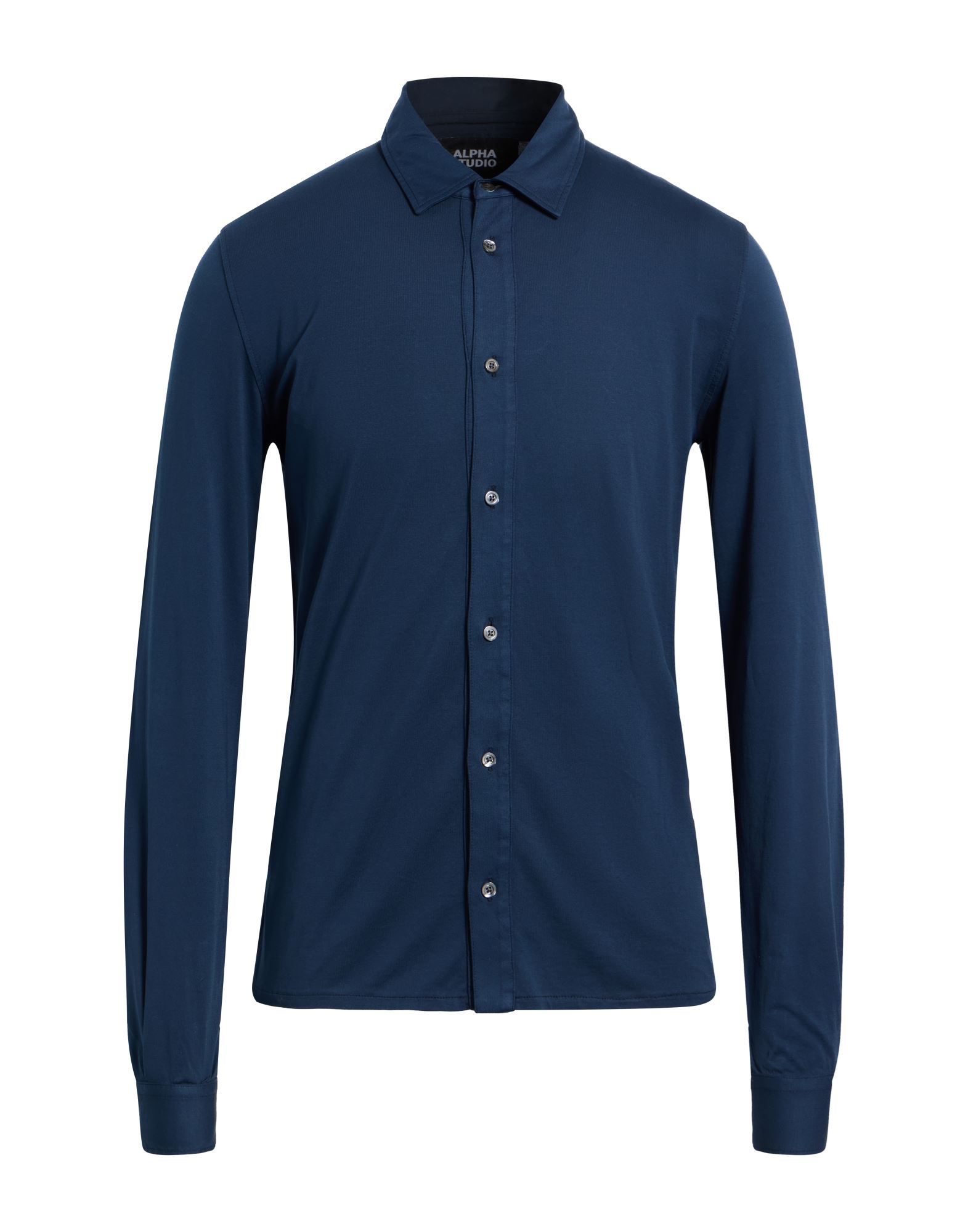 ALPHA STUDIO Hemd Herren Marineblau von ALPHA STUDIO