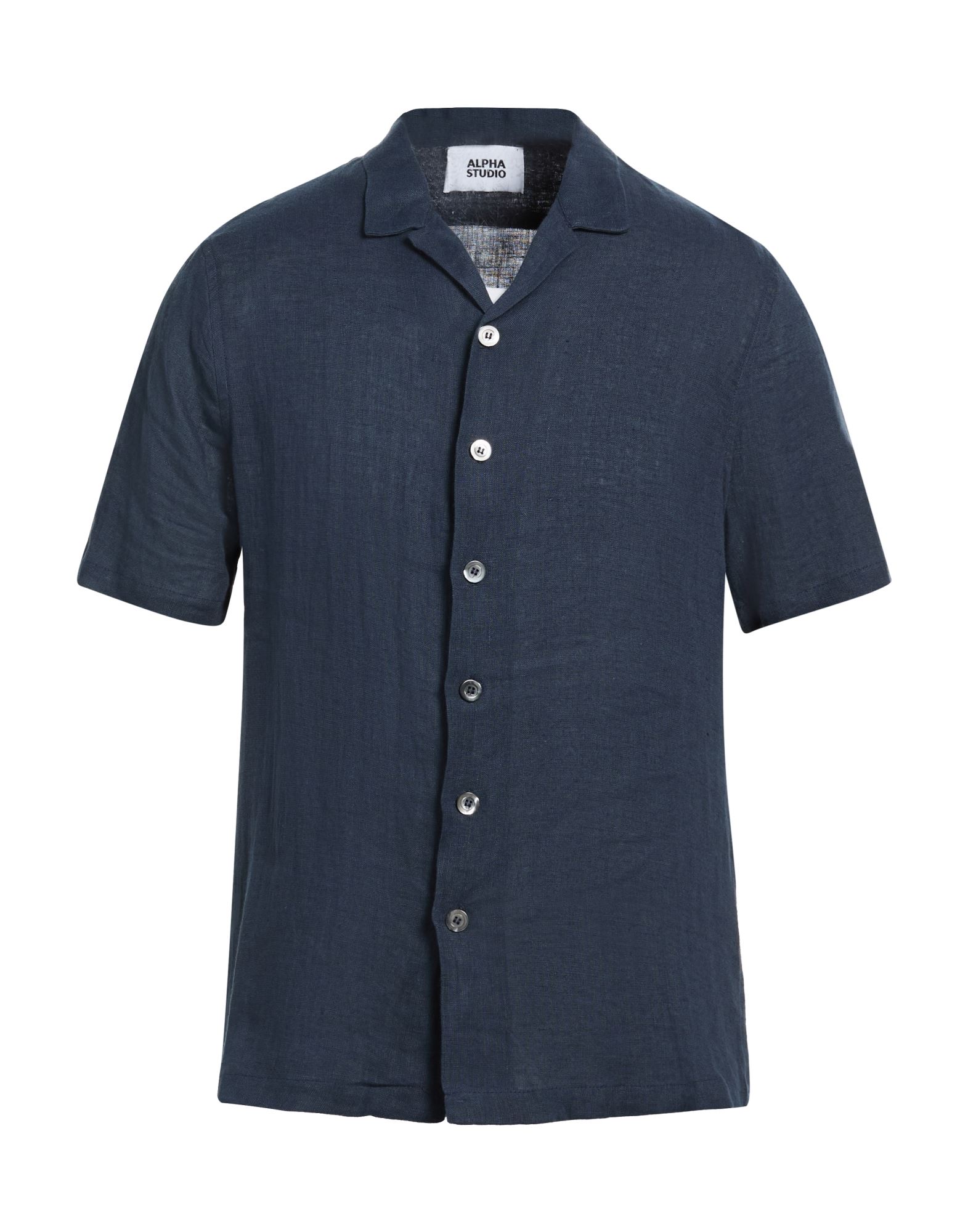ALPHA STUDIO Hemd Herren Nachtblau von ALPHA STUDIO