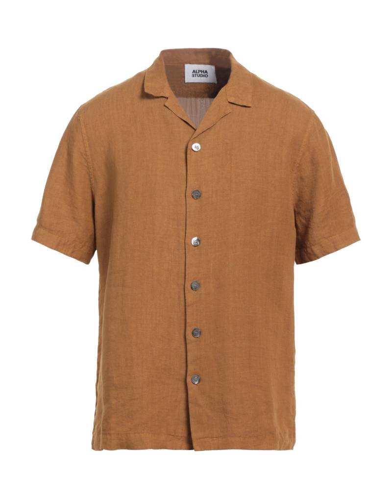 ALPHA STUDIO Hemd Herren Senf von ALPHA STUDIO