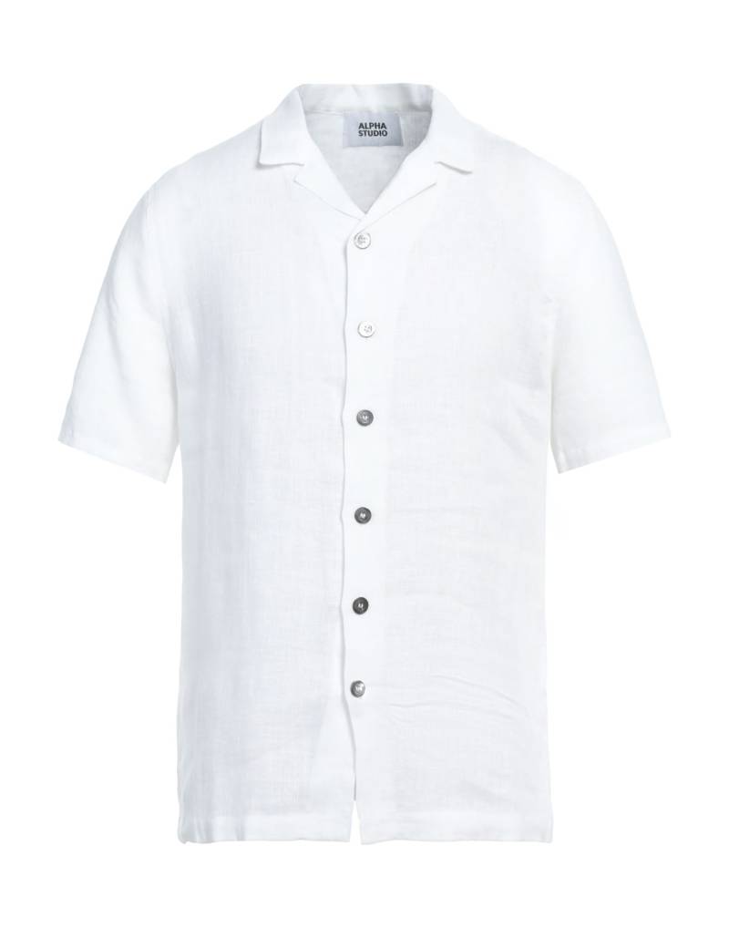 ALPHA STUDIO Hemd Herren Weiß von ALPHA STUDIO