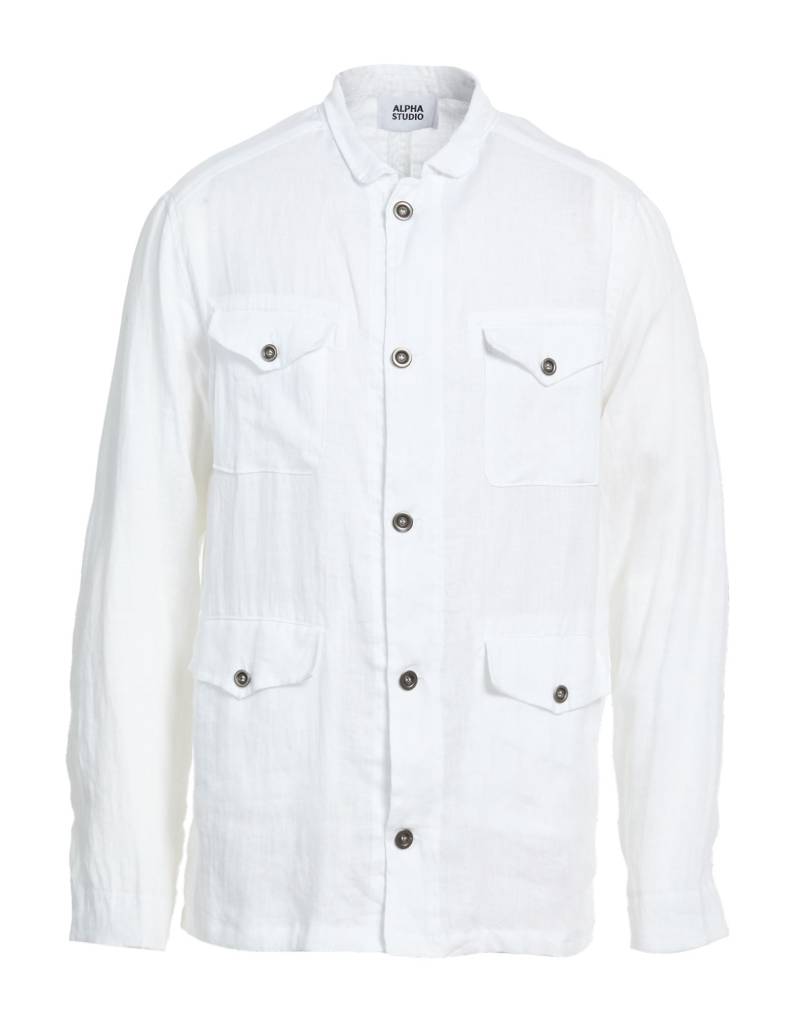 ALPHA STUDIO Hemd Herren Weiß von ALPHA STUDIO